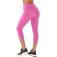 thumbnail image 1 of Pantalones de yoga ajustados de cintura alta para mujer - Pantalones cortos deportivos con forma de melocotón - M-L, 1 of 4