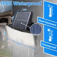 thumbnail image 6 of Solar Lights Outdoor, 2 Pack 5500LM Motion Sensor Solar Flood Lights Security Lights, Waterproof Outdoor Lights Solar Powered, 270° Wide Angle Flood Wall Lights for Yard,Patio,Garden,Garage, 6 of 8