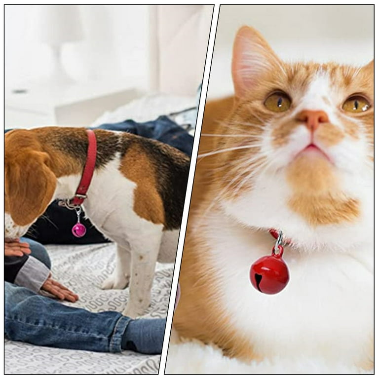 Pet Collar Bell Dog Puppy Collars Home Decor House Decorations for Accessories Exquisite Bells 20 Pcs
