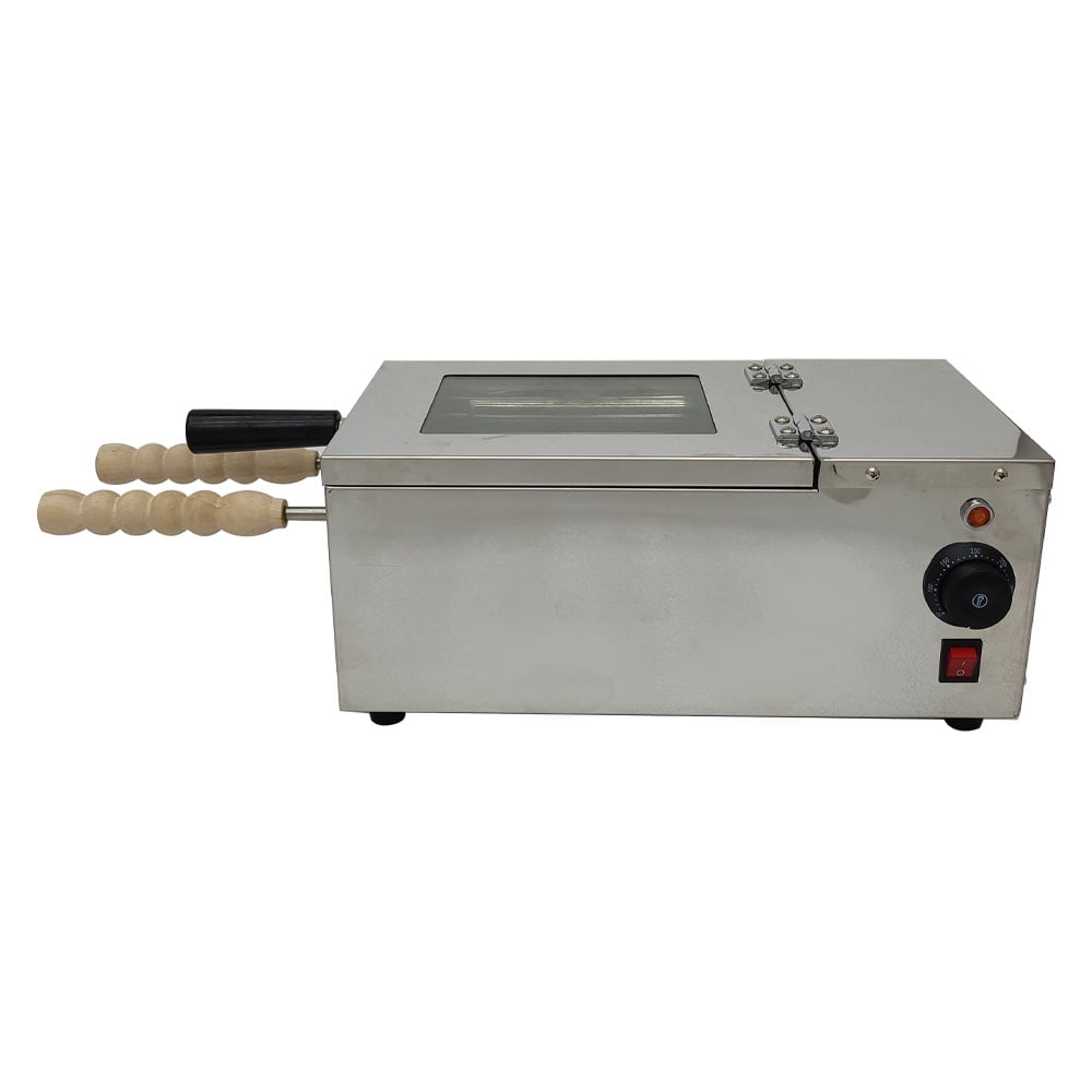 Banfluxion Chimney Cake Roll Oven Machine with 2pcs Roll Tools 110V 1500W