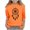 Orange #02, variant on Nmnitkp Girls Long Sleeve Shirts Girls Sweatshirt Orange Festival Casual Originality Printed 3/4 Sleeve Round Neck Top Orange,13 Years