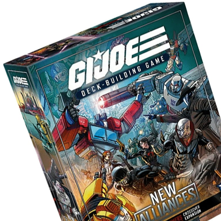Renegade Game Studios Renegade Game Studios G.I. Joe Deck-Building Game: New Alliances - A Transformers Crossover Expansion - Take On The Role of A Pony, Ages 14+, 1-4 Players, 30-70 Min Renegade Game Studios Renegade Game Studios G.I. Joe Deck-Building Game: New Alliances - A Transformers Crossover Expansion - Take On The Role of A Pony, Ages 14+, 1-4 Players, 30-70 Min