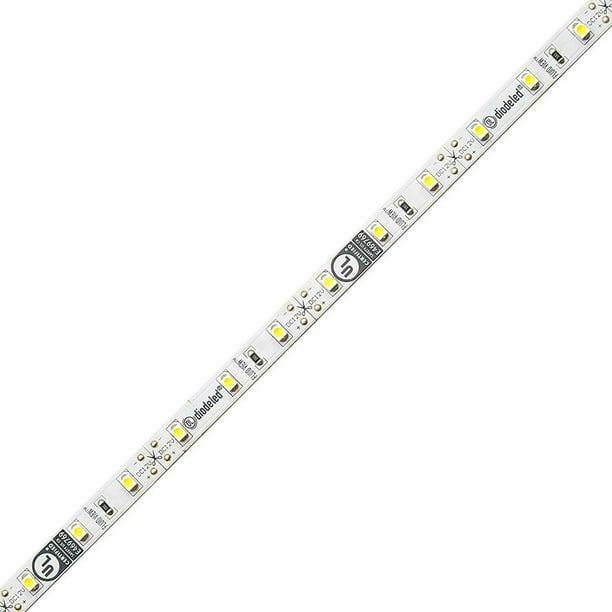 Diode LED Fluid View 12V LED Tape Light 80 CRI 3500K 16.4 ft1.44W/ft