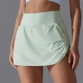 thumbnail image 7 of biudgviw Tennis Skirts for Women Elastic High Waisted Athletic Golf Skorts Stretch Workout Baseball Comfy Skirt with Shorts with Pockets, 7 of 7