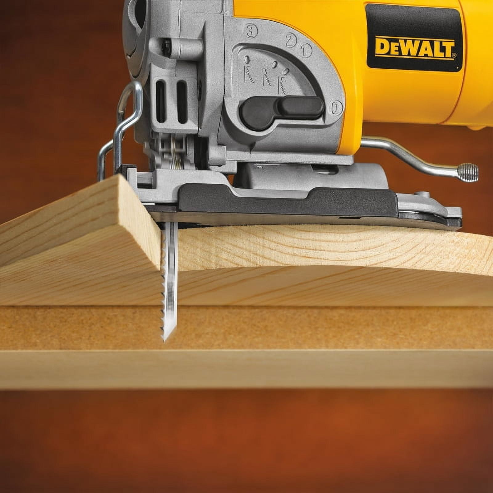 Dewalt DW3760-5 Bi-Metal Jig Saw Blade, 4in L, 10 TPI