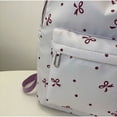 thumbnail image 6 of WAYUTE Backpack for Kids Floral Print Back to School Backpack with Comfortable Straps and Zip Up Design for Student Daily Use Bookbag Casual Outdoor Travel, 6 of 7