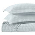 thumbnail image 2 of BNM Diamond Matelasse Cotton Bedspread Set, Full, Sky Blue, 2 of 7