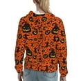 thumbnail image 7 of Sikiie Halloween3 Women's Casual Hoodies Long Sleeve Lightweight Pullover Tops Loose Sweatshirt-Medium, 7 of 7