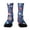 Blue&11S0317, variant on American Flag Socks 250 Anniversary USA Star and Stripe Fourth of July Socks Patriotic Novelty Medium Women Crew Socks