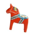 thumbnail image 5 of CoudarTitie Swedish Dala Horse Desktop Wood Souvenir Hand Painted Creative Nordic Statue for Red, 5 of 9