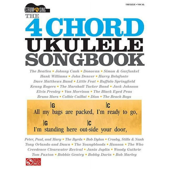 Strum & Sing The 4 Chord Ukulele Songbook, (Paperback)