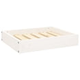 thumbnail image 3 of Cama para perros VidaXL en color blanco, madera maciza de pino, estructura estable, fácil de montar, diseño minimalista, cómodo sofá para mascotas, adecuada para uso interior y exterior, 3 of 9