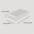 thumbnail image 2 of MOPOOR 24 Grid Type Egg Storage Box Kitchen Tray Refrigerator Container Plastic Case Fresh Organizer,Egg Holder Basket Organizer for Kitchen Fridge, 2 of 3