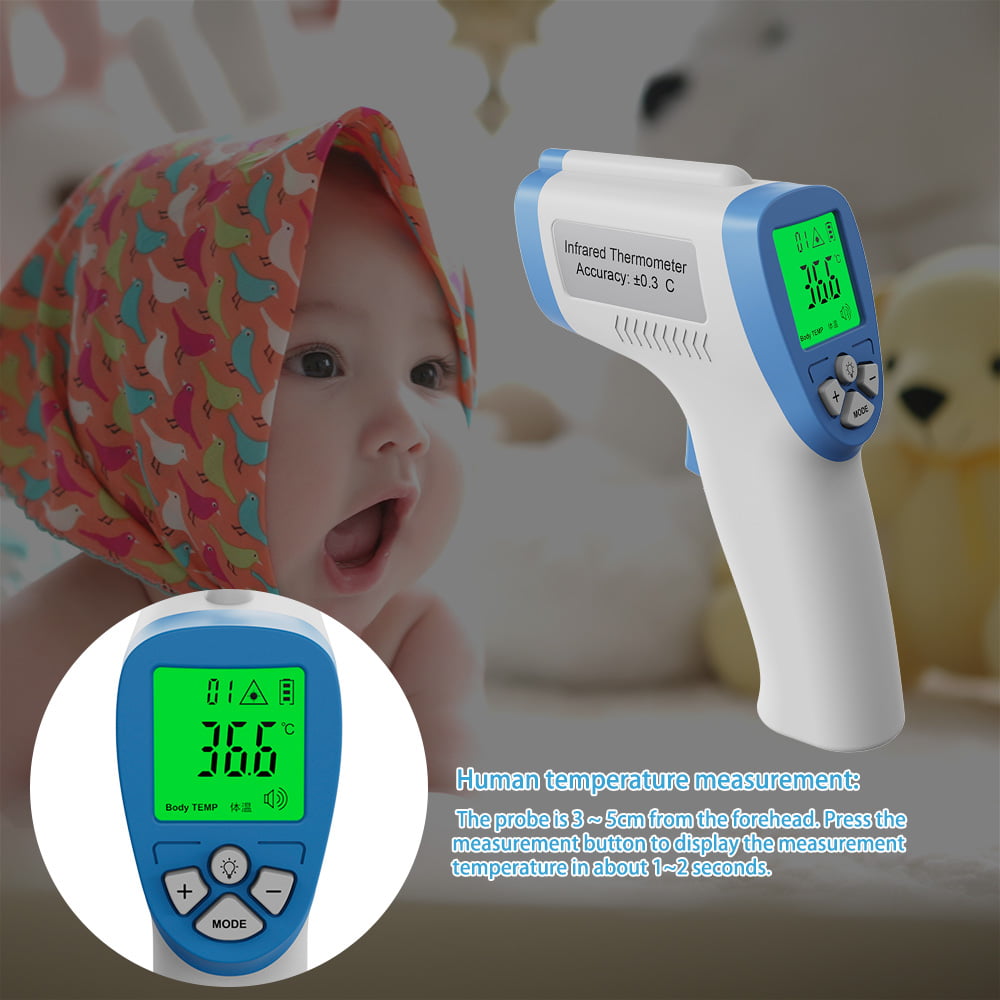 Babies and Children GLFT-9 Non-contact Infrared Thermometer for Adults 