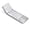 Silver, variant on Tri-Fold Portable Bluetooth Keyboard with Integrated Touchpad,Black