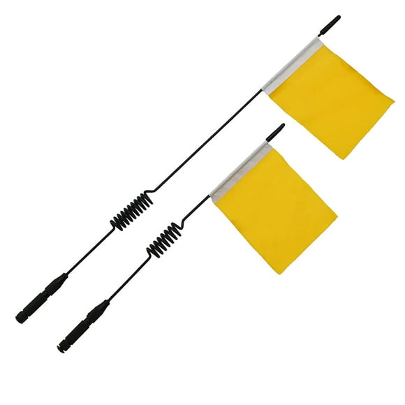 Bandera de señalización de simulación, antena flexible para coche de escalada RC Chacheheit amarillo/rojo/azul SCX10 9004 Fans
