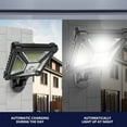 thumbnail image 4 of A Outdoor Solar Light Motion Sensor Wall Security Led Ip65 Waterproof 3 Modes Garden Patio 5X3X7Inch, 4 of 8