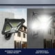 thumbnail image 4 of Luces solares para exteriores con sensor de movimiento, IP65, 3 modos, luces de seguridad para pared, para cercas, patios, jardines, puertas de entrada., 4 of 8