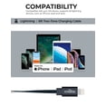 thumbnail image 7 of Liquipel Powertek iPad & iPhone Charger Cable, Fast Charging 6ft MFI Certified Lightning to USB Cord, Two Tone, 7 of 7