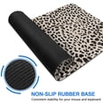 thumbnail image 6 of Long Mouse Pads for Desk,Black and Tan Leopard Print Desk Mats on Top Of Desks, Desk Mouse Pad Extra Large with 3mm Non-Slip Base and Stitched Edge for Gaming,Office,Work,Home 31.5"x15.7", 6 of 6