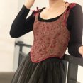 thumbnail image 4 of Mignon Tops de Fleurs Femmes Sexy Corset Top, 4 of 27