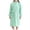 Green, variant on Women's Plush Robe Long Bathrobe Warm Loungewear Soft Sleepwear Belted House Coat with Pockets Solid Color Midi Length Free Size