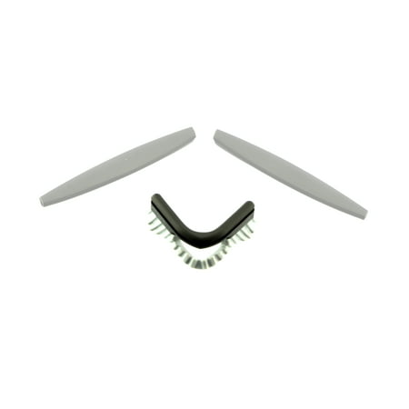 Replacement Accessories Compatible with OAKLEY VENTED M Frame Sweep White & Grey