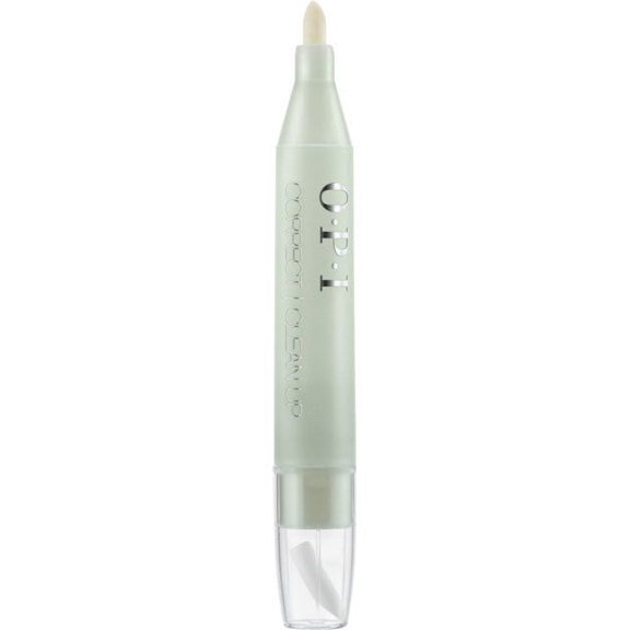 0.13 oz , OPI Correct & Clean Up Corrector Pen - Pack of 2 w/ SLEEKSHOP Teasing Comb