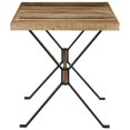 thumbnail image 2 of vidaXL Dining Table 140x70x76 cm Rough Mango Wood, 2 of 5
