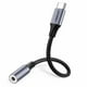thumbnail image 1 of Adaptador USB Tipo C a Jack 3.5mm, HiFi Esteréo adaptador auriculares USB C a Jack 3.5 Hembra, 1 of 2