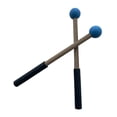 thumbnail image 1 of 2x Baquetas de Silicona Clásicas, Mazo de Platillos, Mazos de Percusión de Mano para Profesionales Y Principiantes, de Instrumentos de Percusión Azul Sunnimix baquetas de percusión, 1 of 8