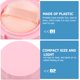 thumbnail image 3 of BESTYASH 2Jgo Estuche De Polvo Suelto Rosa Práctico Y Portátil Para Almacenamiento De Maquillaje, 3 of 7