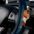 thumbnail image 5 of Squirrel 14.5 Inch Printing PVC Leather Steering Wheel Cover Auto Accessories, 5 of 6