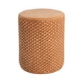 thumbnail image 3 of Christopher Knight Home MGO Outdoor Patio Round Side Table, Artisanal Weave Design, Brown, 3 of 12