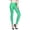 Green, variant on Women's Faux Leather Leggings, Shiny Liquid Metallic High Waist Tights, Bodycon Pants for Casual Outfits, Evening Events, and Sexy Style-Silver