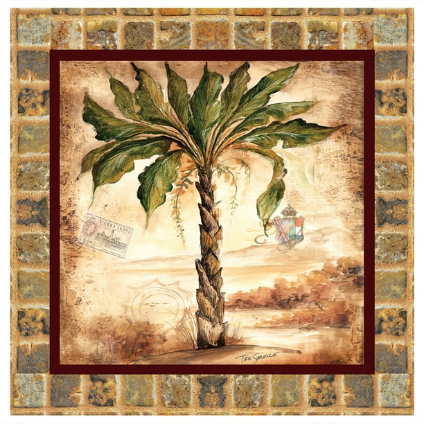 Thirstystone Occasions Drink Coasters Set Palms Ii Walmart Com Walmart Com