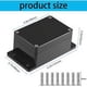 thumbnail image 2 of Caja de Cableado, Caja de Conexiones de 2 Piezas, Caja de Conexión de Cableado con Oreja Fija, Caja de Plástico Electrónica para Exteriores, para Bricolaje Electrónico, 100 x 68 x 50 mm,, 2 of 5