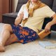 thumbnail image 5 of Balery Octopus Pantalones cortos de pijama de punto de algodón para hombre con cinturilla y bolsillos-3X-Large, 5 of 6