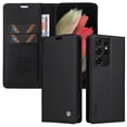 thumbnail image 1 of Funda para Samsung Galaxy S21 Ultra Estuche de Cuero PU Tipo Cartera con Ranuras para Tarjetas y Cierre Magnético, 1 of 5