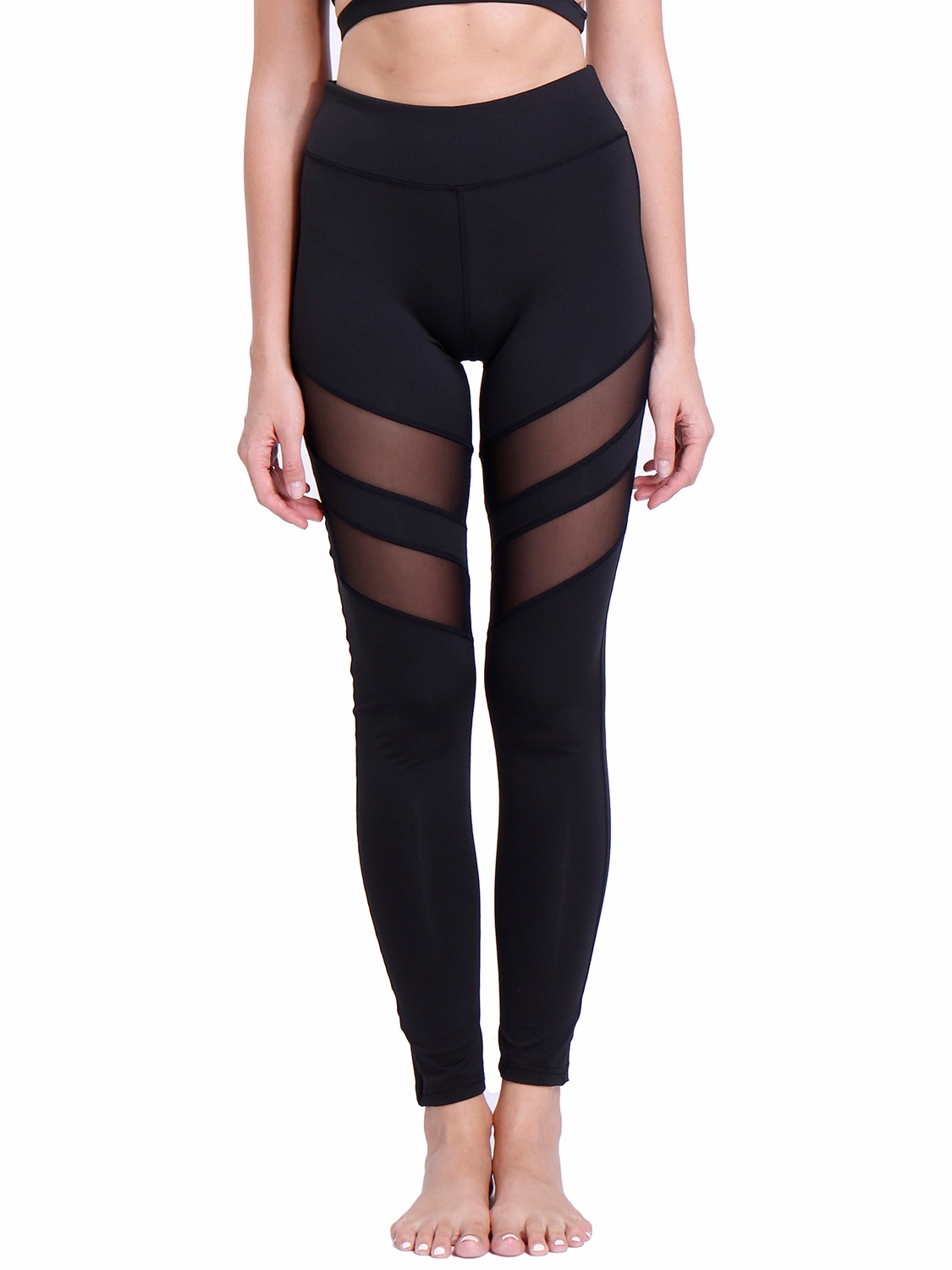 mesh workout pants