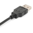 thumbnail image 2 of Cable de alimentación USB 2 pines USB 2.0 Extensión de cable macho DIY con interruptor (Negro), 2 of 5