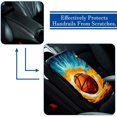 thumbnail image 5 of Basketball Soft Furry Printed Car Armrest Mat Protective Armrest Cover Accessory, 5 of 6