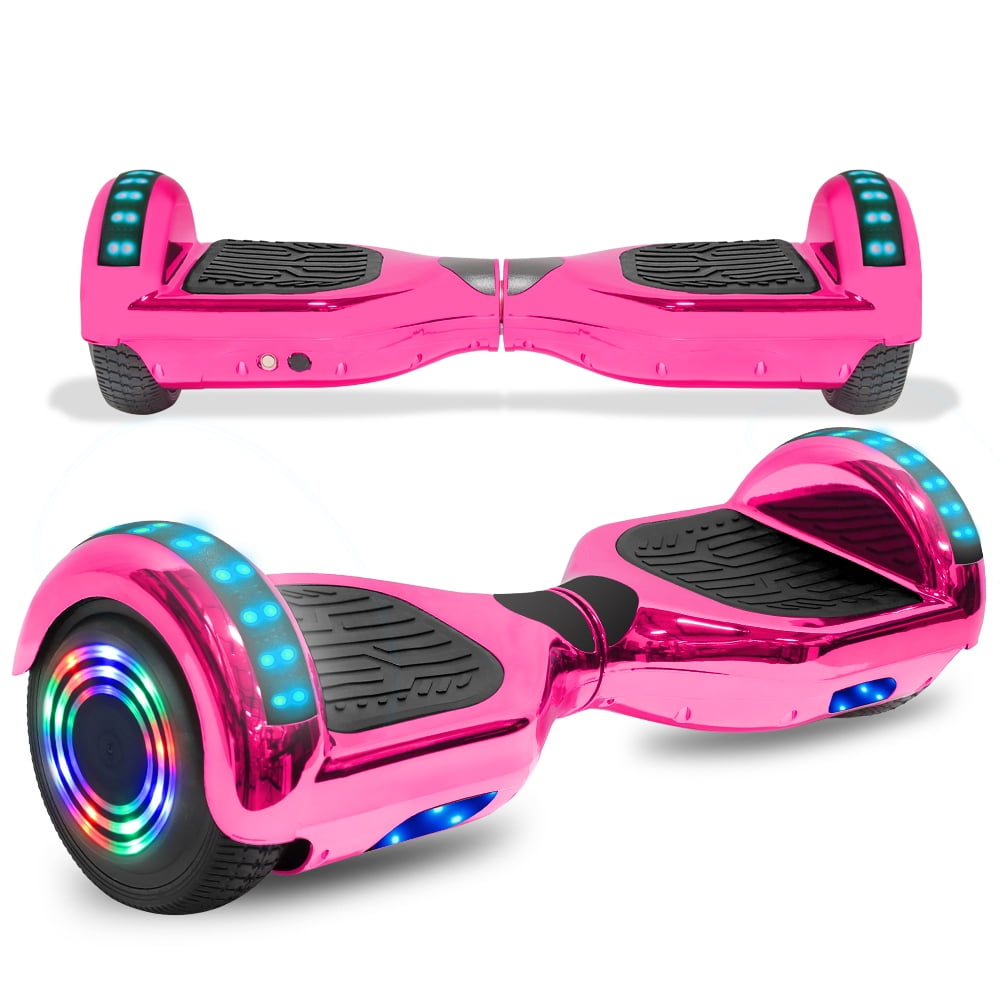 CHO Electric Smart Self Balancing Scooter Hoverboard Built-in LED Wheels Side Lights UL2272 Certified 