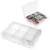 Insten 24-in-1 Game Card Case for Nintendo NEW 3DS / 3DS / DSi / DSi XL DSi LL / 3DS XL LL / DS / DS Lite NDS Game Storage Holder White