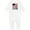 AA-White, variant on My Uncle is My Hero Military Nephew Baby Romper Coveralls