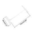 thumbnail image 2 of Standard Tagging Fastener Price Tag Label Tagging Barb 15mm 1500pcs White, 2 of 7