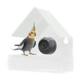 thumbnail image 1 of Camera Smart Bird Feeder, 200mAh Remote Connection Birds Window Feeder 170 Degree Wide Angle  for Outside, 1 of 8