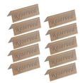 thumbnail image 1 of Letreros de Reservada Soledad 10 piezas Acero inoxidable bronce, 1 of 9