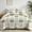 Floral Plaid 09, variant on Davulos Plaid Patchwork Quilt for Twin Bed,2 Pieces Reversible Microfiber Summer Bedspread Coverlet Bedding Set for All Season(1 Quilt,1 Pillow Shams)