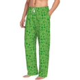 thumbnail image 2 of Xecao St Patrick's Day Men's Straight Lounge Pajama Pants: The Ultimate in Comfortable Sleepwear, 2 of 9